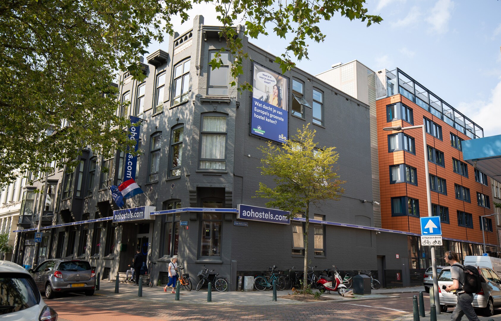 An en suite family room at a&o Rotterdam costs £77 per night